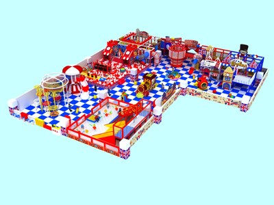 Área preescolar de cuatro pisos Área de juego alta Área de juegos para niños grandes TQ-TQB180420T1